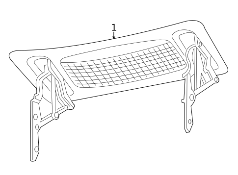 Spoiler for 2004 Chrysler Crossfire #0