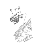 4596444AA - : Coolant Recovery Bottle Cap for Mopar Image