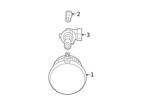 Fog Lamps for 2008 Dodge Avenger #0