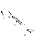 55394460AB - : Exhaust Shield for Mopar Image