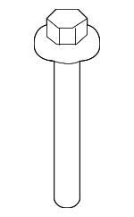 7119904996 - Body: Absorber Bolt for BMW: 318i, 318is, i3, i3s, M3, X1, X2, X3, X4 Image