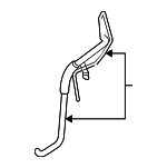 5270171AB - Fuel System: Filler Tube for Chrysler: 300 | Dodge: Charger, Magnum Image