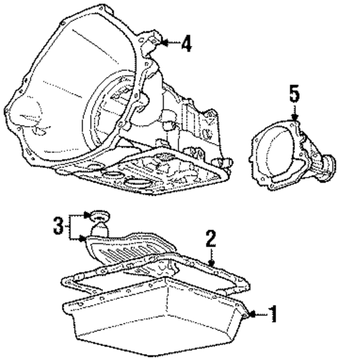 Transmission Components for 1995 Ford Crown Victoria #0