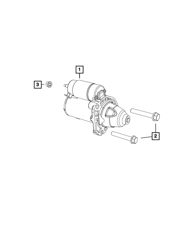6101986 - Electrical: Hex Head Screw And Washer for Mopar Image