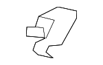 95555527600 - Body: Lift-gate Trim Panel Clip for Porsche Image