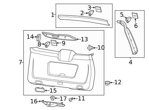 Interior Trim for 2015 Porsche Cayenne #3
