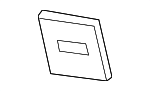 99920908440 - Body: Lift-gate Trim Insulator for Porsche Image