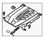 PX2710230E - : Engine Cover for Mazda: CX-70, CX-90 Image