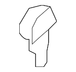 986303J000 - Body: Washer Nozzle for Hyundai Image