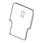 81329TYAA21ZA - Body: Seat Back Panel for Honda Image