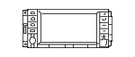 5064922AG - Entertainment &amp; Telematics: Radio Control Unit for Mopar Image
