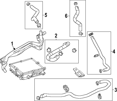 Inverter Cooling Components for 2024 Mazda CX-90 #0