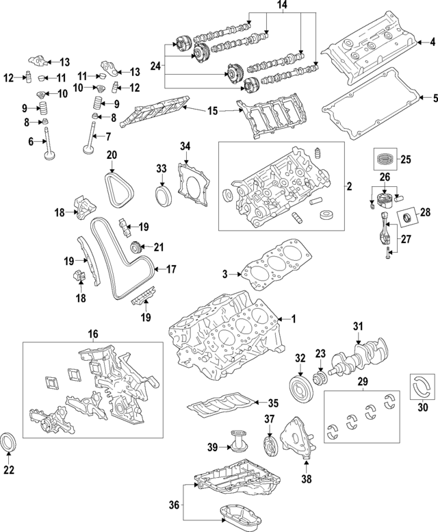 1110331032 - Engine: Camshaft Housing for Toyota Image