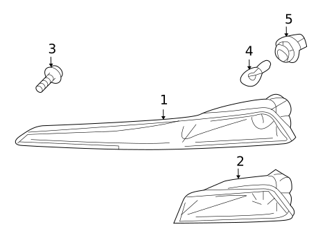 Signal Lamps for 2011 Acura TL #0