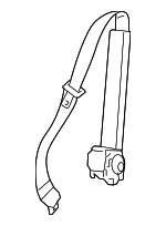 89023867 - : Lap &amp; Shoulder Belt for Saab: 9-7x Image