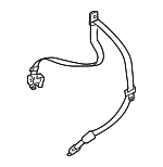 19177478 - : Seat Belt - Ebony for Saab: 9-7x Image