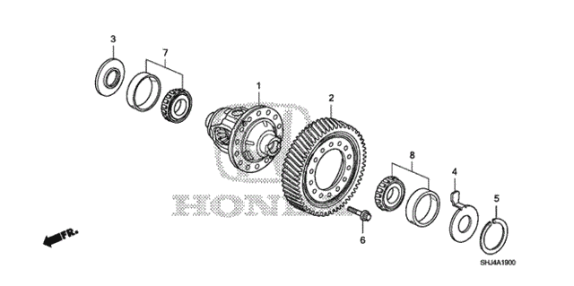 AT Differential ('07-) for 2007 Honda Odyssey #0
