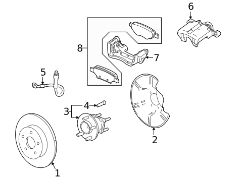 Brake Hydraulics for 2009 Pontiac G5 #1