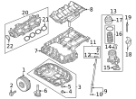 6M115441G - Engine: Oil Filter Housing Gasket for Audi Image