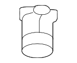 6M103175C - Engine: Oil Filter Housing Valve for Audi Image