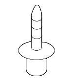 9015950267 - Body: Upper Grille Screw for Toyota: Sienna Image