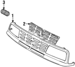 91172729 - Body: Grille for Chevrolet: Tracker Image