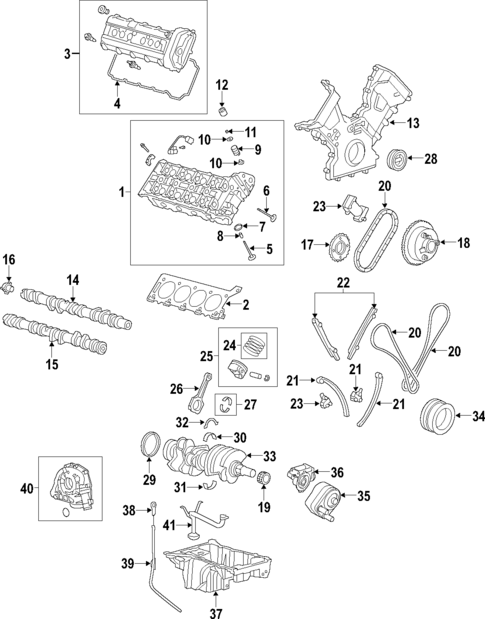 Engine Parts for 2006 Land Rover LR3 #1