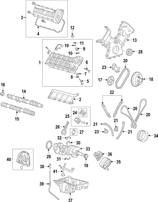 4464745 - : Engine Crankshaft Main Bearing for Land-Rover Image