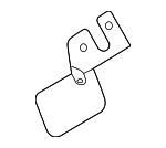 8T0399299E - Suspension: Engine Mount Heat Shield for Audi Image