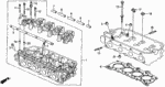 12100PM6J01 - Engine: CYLINDER HEAD ASSY. for Honda Image