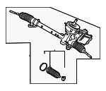 32105A87CE9 - : Rack And Pinion Assembly for Mini: Countryman Image