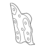 8621178030 - : Receiver Mount Bracket for Lexus Image