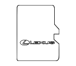 8627178015 - Body: Memory Card for Lexus: ES300h, ES350, IS200t, IS300, IS350, LS460, LS600h, NX200t, NX300h, RC F, RC200t, RC300, RC350 Image