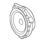 8616078050 - : Front Dr Speaker for Lexus: NX200t, NX300, NX300h Image