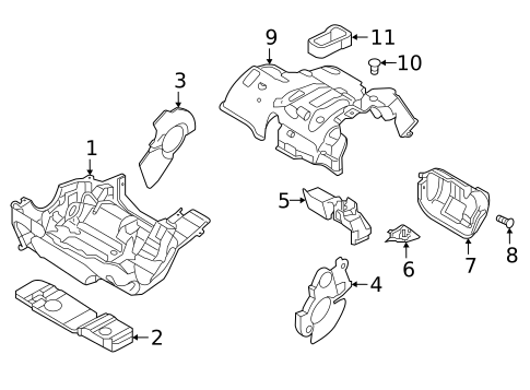 Splash Shields for 2019 Jaguar I-Pace #0