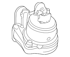 1236125150 - Engine: Engine Mount for Toyota: 4Runner Image