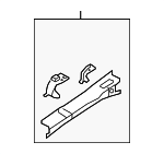 BBM45427Y - : Apron Reinforced for Mazda: 3 Image