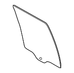 ML3Z1825712C - Body: Door Glass for Ford: F-150, F-250 Super Duty, F-350 Super Duty Image