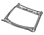 99750252900GRV - Body: Windshield Frame Reinforcement for Porsche Image