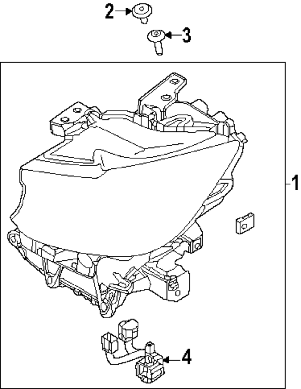 2024-2025 Mazda Composite Assembly KR9D-51-040D | OEM Parts Online
