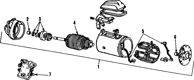 E7ZZ11002A - Electrical: Temp Gauge for Ford: Mustang Image