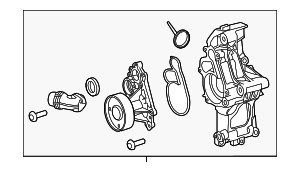 16032WAA01 - Belts &amp; Cooling: Water Pump Assembly for Toyota: GR Supra Image