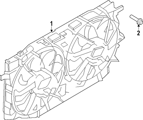 Cooling Fan for 2022 Ford Bronco #0