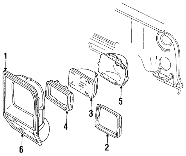 55026082 - Electrical: Bezel for Mopar Image