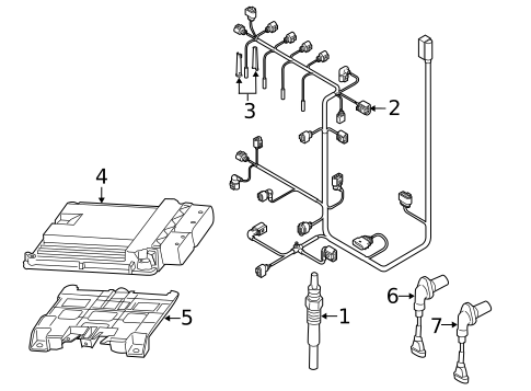 Powertrain Control for 2011 Volkswagen Golf #0