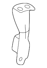 31181163119 - Brakes: ABS Sensor Bracket for BMW: 525i, 528i, 530i, 540i, M5 Image