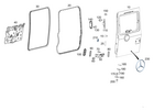 9897000 - Front Door: Adhesive Film Precut Part for Mercedes-Benz Image