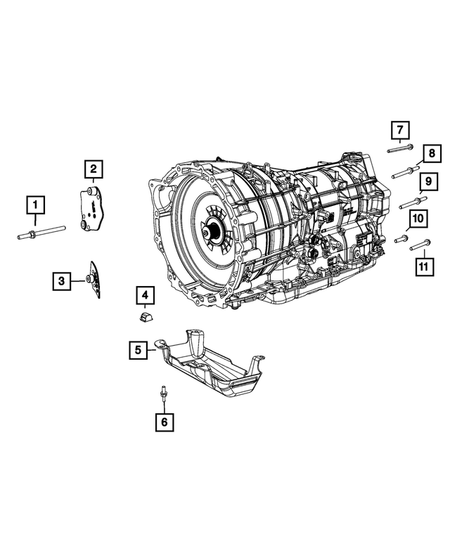 6510662AA - Transmission: 2 End Stud for Mopar Image