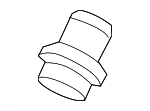 17136REJW00 - Engine: Air Cleaner Assembly Grommet for Honda Image