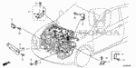 327455A2A00 - Engine: STAY, HEAD SIDE for Honda Image